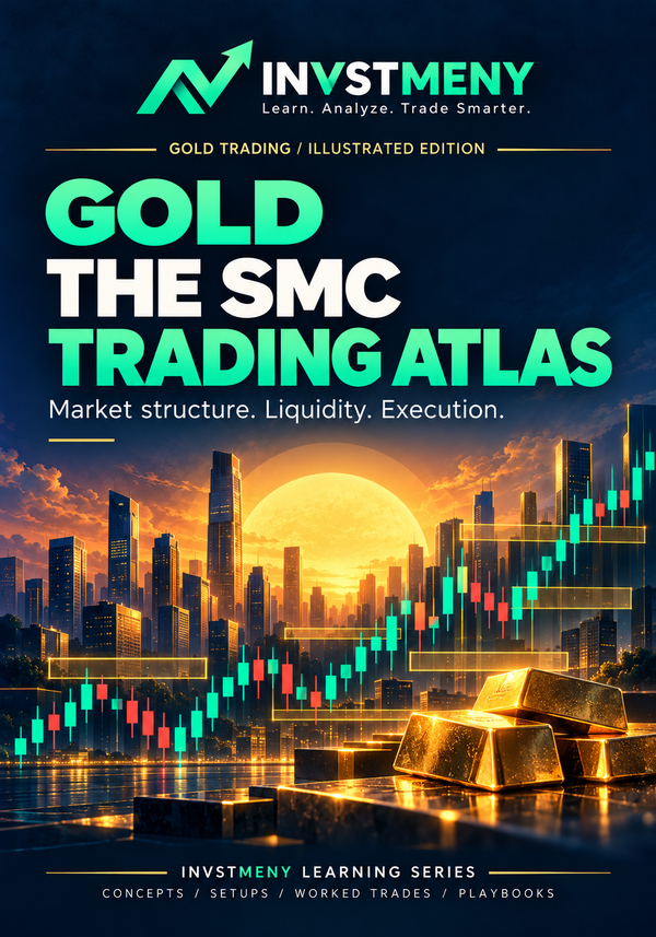 Gold SMC Trading Atlas + FREE Trading Journal | INVSTMENY
