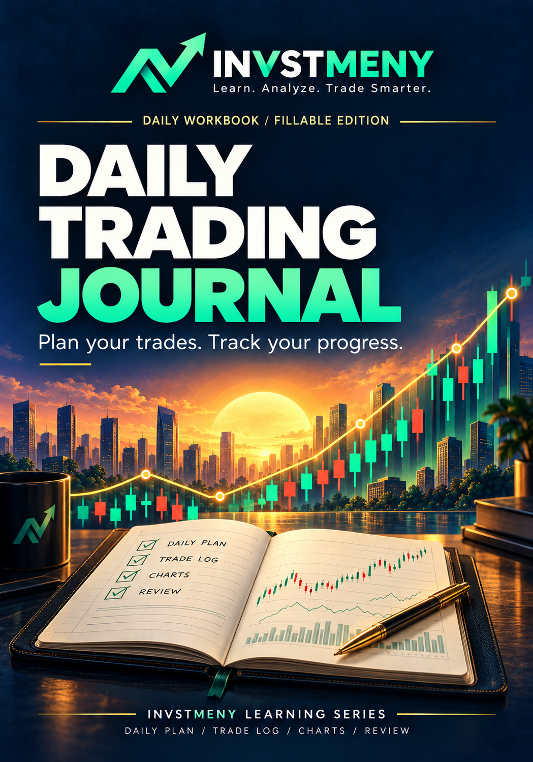 Gold SMC Trading Atlas + FREE Trading Journal | INVSTMENY